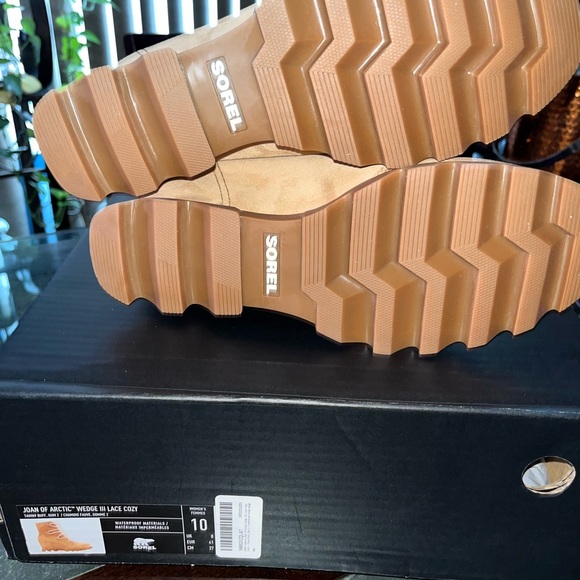 Brand new super cute wedge booties. - Picture 3 of 5